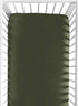 Sweet Jojo Designs Solid Dark Green Baby or Toddler Fitted Crib Sheet for Woodland Camo Collection...