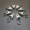 Coideal Small Curtain Clips for Hanging, 25 Pack Stainless Steel Fabric Hooks Trailer Awning Light Clips for RV Canopy Accessory, Camper Umbrella ...