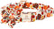 Lionheart glory Turkey Dog Collar with Flower, Flower Dog Collar Thanksgiving Pet Collar for Medium Dog Girl or Boy Dog Collar Pet Gift...