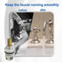 4 Pack Replacement for RP25513 Faucet Stem Cartridges Assembly Repair Kit for Delta Two Handle Lavatory Centerset Widespread Bathroom Faucet RP499...