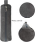 enyuwlcm Heavy Canvas Stationery Stylish Simple Pencil Bag and Durable Compact Zipper Pencil Case Pouch 1 Pack Gray...