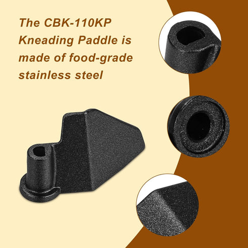 CBK-110KP Kneading Paddle Compatible with Cuisinart Bread Maker Machine, Fits Model CBK-110 Only Bread Maker Replacement for Kneading Paddle...