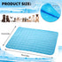 Portable Dog Cooling Mat, Washable Self-Cooling Ice Silk Cooling Mat, Pet Reusable Bed Mat for Indoor & Outdoor Pet Beach Essentials...