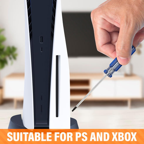 Torx T8 Screwdriver Head Magnet Ring - T8 Proof Screw Driver HDD PS3 Torx Security Screwdriver for Xbox 360 Wireless Controller and Wired Ps3 Cont...