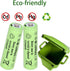 16 Packs AA 900mAh 1.2V Ni-MH Solar Rechargeable Batteries,1.2V Pre-Charged Batteries for Garden Landscaping Outdoor Solar Lights, String Lights,T...