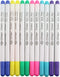 Disappearing Ink Fabric Marker Pen for Sewing Art Washable Art and Lettering 12PCS 6 Color Vanishing Air Erasable Pen...