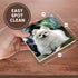 3dRose CST_4167_3 Pomeranian Ceramic Tile Coasters, Set of 4...