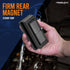 Magnetic Key Holder for Car - 3 Pack - 1 size - Car Key Hider & More - Strong Magnets - Rugged Black Plastic Cases...