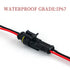 12 kit 2 Pin Connector Waterproof Connector 16 AWG Male and Female Way Connector 2 Wire Quick Disconnect Connector for Car Truck Motorcycle Boat...
