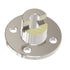 6.35mm(1/4 in) Flange Shaft Coupling, Rigid Coupling Motors Guide Support Coupler, High Hardness Connector Flanged Mount for DIY RC Model Motors C...