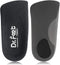 Dr. Foot's 3/4 Length Orthotic Inserts, Self-Adhesive Half Shoe Insoles for Flat Feet, Plantar Fasciitis, Fallen Arches, Over-Pronation, Heel Spur...