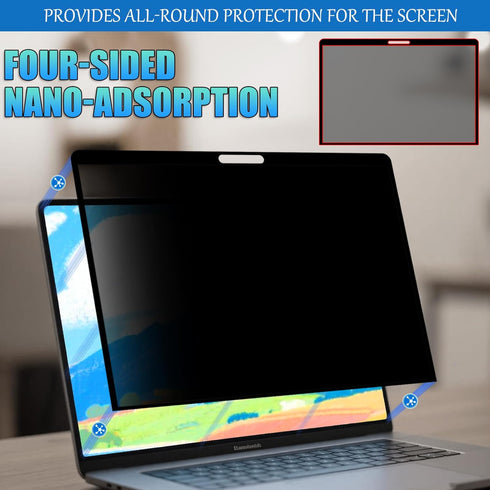 Privacy Screen Protector for MacBook Air 13 Inch (2018-2021, M1) Removable Laptop Privacy Screen Shield Ultra-Thin Design...