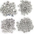 120 Pieces Stainless Steel Snap Fastener, BetterJonny 15mm Heavy Duty Snap Button Press Stud Cap for Jeans Fabric Jackets Clothes Bag Leather DIY ...