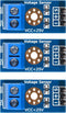 3Pcs Voltage Sensor DC 0~25V Voltage Detection Module (0~25V Voltage Sensor)...