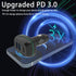 USB C PD Car Charger 60W -3 Port Type C PD 45W?USB-A 12W, Fast Charge Compatible for iPhone, MacBook, iPad Pro, Dell XPS13, Chromebook Pixels, Sam...