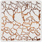 BENECREAT Crackle Drawing Stencils, 12x12inch Irregular Crack Texture Painting Templates for Scrapbooking Card Making, Wall Floor Art, Canvas Furn...