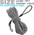 Long Rope Leash for Dog Training 12, 15, 22, 30, 50, 75, 100ft Check Cord Recall Agility Lead Dog Tie Out Line for Large Medium Small Dogs, Great ...