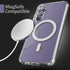 ENCASED Clearback Case Designed for Samsung Galaxy S23 FE Case with Magnetic Phone Grip (Compatible with MagSafe) Clear...