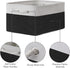 TheWarmHome Storage Bins for Shelves - 1 Pack 13.8x9.7x6.7 inch Storage Basket for Organizing for Closet Organizer Cubes Laundry Cloth Nursery (Wh...