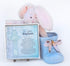 On Your Baptism Beautiful Baby Handmade Aqua Glass Cross - Treasured Baptism Gift for Baby Girl or Boy...