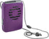 O2COOL Battery Powered Deluxe Necklace Fan For Personal Cooling With Adjustable Lanyard (Purple)...