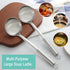 Pleafind 2-Pcs Soup Ladle, 13.6 Inch Cooking Spoon, Ladle Spoon, Stainless Steel Soup Ladle Spoon, Wok Ladle for Stirring, Portioning and Serving ...