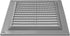 6" x 6" Inch Gray Air Vent Cover with Built-in Pest Guard Screen, HVAC Vent Duct Cover, Vent Cap, Quality Plastic