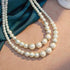 Unicra 1920s Gatsby Pearl Jewelry Set Vintage Crystal Bride Necklace Earrings Set Silver Pearl Multilayer Bridal Necklace Jewelry Accessories for ...