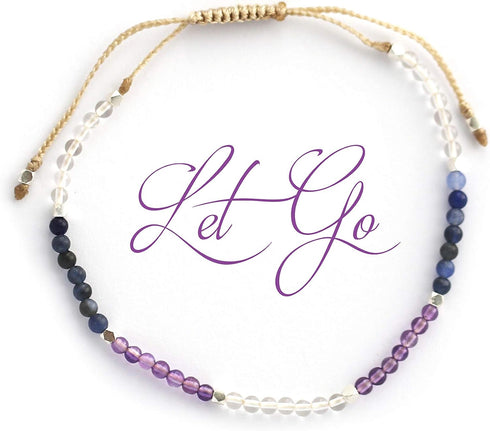BALIPURA Aura Bracelet Collection for Women - 2mm SMALL (TINY) BEADS, Healing Crystals, Gemstones, and 925 Solid Silver Beads - Essential Women's ...