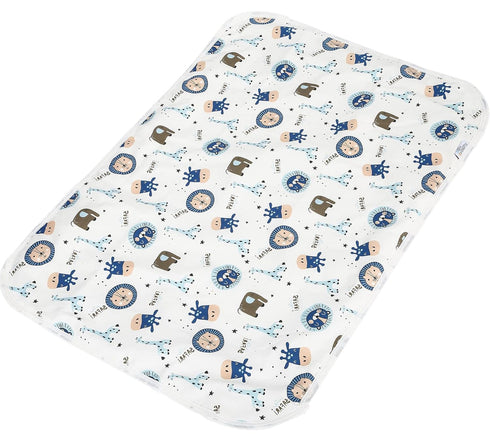 Baby Diaper Changing Pad, 21 5/8" x 31.5" Waterproof Changing Pad Liners - Reusable Soft and Absorbent Portable Changing Mat(Giraffe1PCS)...