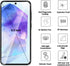 2+2 Pack for Samsung Galaxy A55 5G Screen Protector with Camera Lens Protector,Full Coverage 9H Tempered Glass Film,HD Clear Scratch Resistant,Bub...