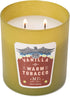 Manly Indulgence Vanilla & Warm Tobacco Scented Candles for Men, 2 Wick, 15 oz Premium Soy Blend Wax, 60H Burn, Candles for Home Scented – Made in...