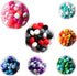 150PCS 12mm Lentil Silicone Beads 7 Color Set DIY Focal Beads Mix Color Silicone Beads for Pens Rubber Beads Loose Beads for Art Craft...