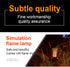 3.7v 10w Solar Lantern Light Outdoor Ip65 Waterproof Round Garden Hanging Atmosphere Night Lamp Black...