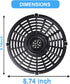 Air Fryer Grill Pan for Power XL 5QT, 8.7'' 5QT Round Non-Stick Replacement Tray Rack Parts Accessories, Dishwasher Safe...