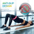 Portzon Resistance Loop Exercise Bands, Suitable for arm, Leg Stretching and Strength Training, Muscle Recovery, deep Squat and Pilates...