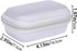 khanka Hard Travel Case with Anker 621 Nano Power Bank,5,000mAh Portable Charger,Case Only (White)......