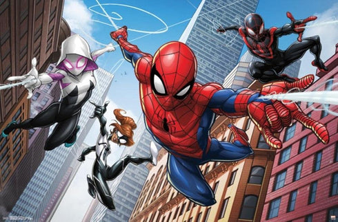 Trends International Marvel Comics - Spider-Man - Web Heroes Wall Poster, 22.375" x 34", Unframed Version...