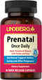 Lindberg Prenatal Vitamins for Women | 60 Capsules | Multivitamin & Mineral with Folate and Iron | Once Daily Supplement | Non-GMO, Gluten Free...