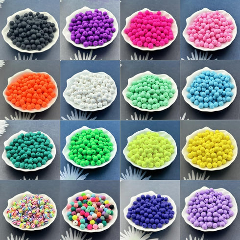 150pcs 8mm Polymer Clay Beads Round Spacer Beads Heishi Vinyl Beads for Making Bracelet Necklace Earring Accessories DIY Handmade Craft(Rainbow)...