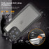 Inkolelo iPhone 13 Pro Waterproof Case, Full-Body Protector, Floating Strap IP68, 6.1 inch (2021) - Matte Black/Orange...