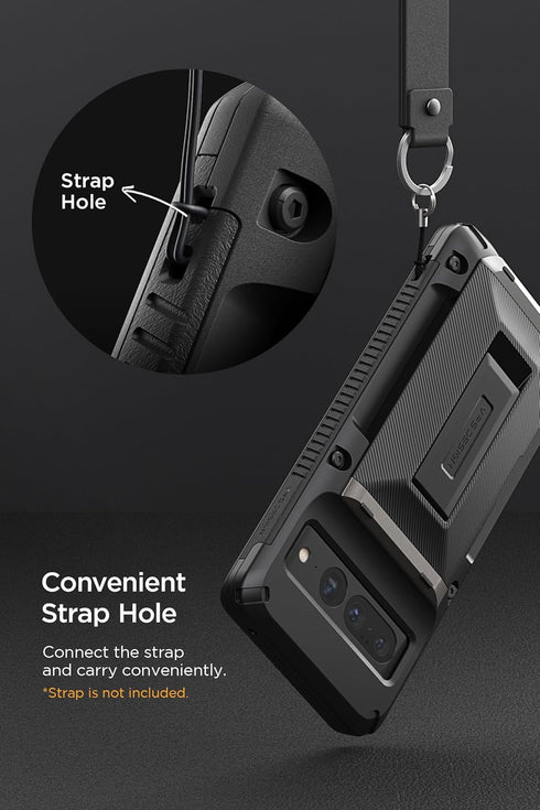 VRS DESIGN Damda Glide Hybrid Phone Case for Pixel 7 Pro, Functional Sturdy Case Compatible for Pixel 7 Pro Case (2022) Black...