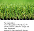 Artificial Grass Rug Indoor Outdoor, Realistic Thick Synthetic Fake Grass Mat for Dogs, Garden Lawn Landscape Patio Grass...
