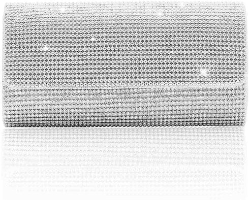 Yokawe Women's Bling Crystals Evening Clutch Bag Sparkly Rhinestone Purse Crossbody Bags Wedding Prom Party Handbags...