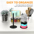 Tumbler Lid Organizer, Stainless Steel Detachable Vertical Storage Up to 10 Cup Lid Organizer for Kitchen Cabinet Organization Tumbler Lid Holder ...