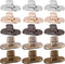 Framendino, 15 Pack Twist Turn Lock Clasp Purse Hardware Twist Lock Fasteners Closure Lock Clip Clasps Leathercraft for DIY Craft Handbag Making (...