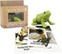 Mbrain5pcs Frog Growth Cycle with Flash Cards,Life Cycle Learning & Education Toys,Montessori Toys,Gift for Girl & Boy for 3 4 5 6 7 Year Old (Fro...