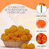 Marigold Garland for Decoration 5 feet Long Strands Artificial Marigold Flowers, Indian Décor for Pooja, Wedding Christmas, Events (Orange, 5)...