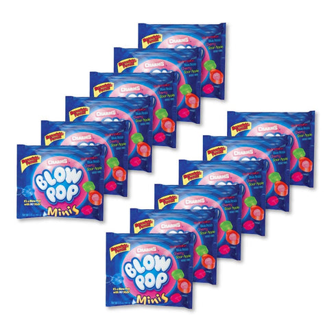 Charms Blow Pops Minis, 3.5 Oz. Bags, 12-Count...
