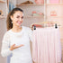 Wooden Pant Hangers, 5-Pack Light Weight Wood Skirt Hangers with Anti-Rust Hook and 2-Adjustable Clips...